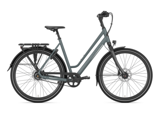 Gazelle Chamonix S8, petrol blue mat,size 57