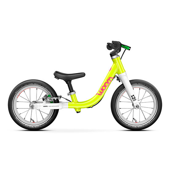 Woom GO 1 (12"),  Neon lime
