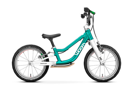 Woom GO 1 PLUS  Metallic turquoise