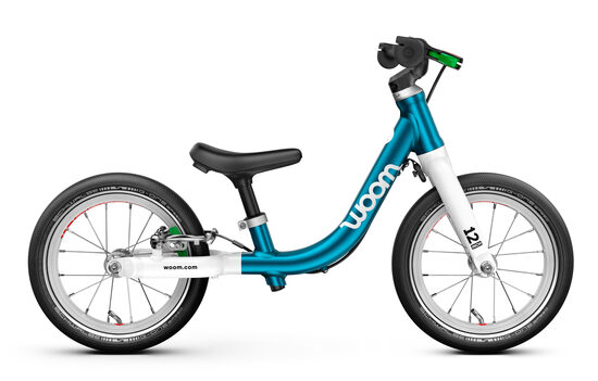 Woom GO 1 (12") Metallic blue
