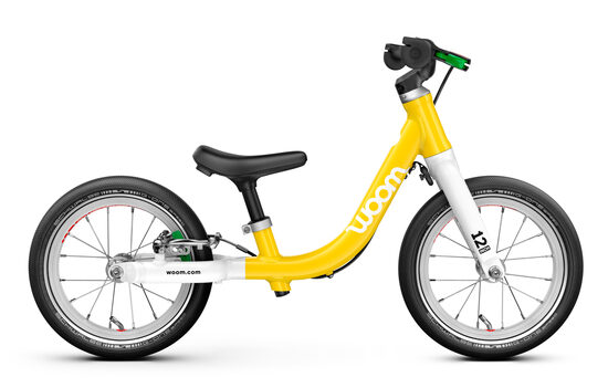 Woom GO 1 (12") Vibrant yellow
